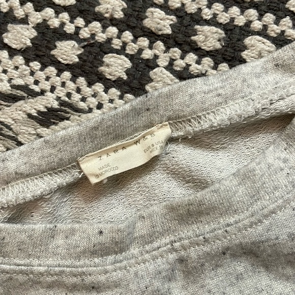 NWOT Zara Cropped Long Sleeves Top S - Picture 5 of 7